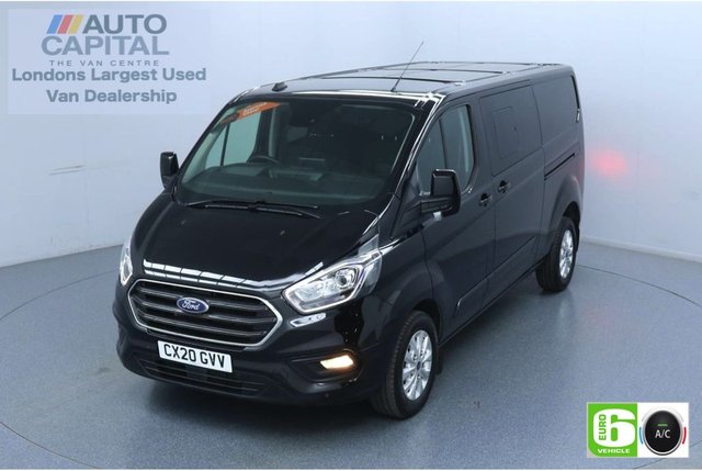 2020 20 FORD TRANSIT CUSTOM 2.0 320 Limited EcoBlue 130 Bhp L2 H1 6 Seats Combi Low Emission