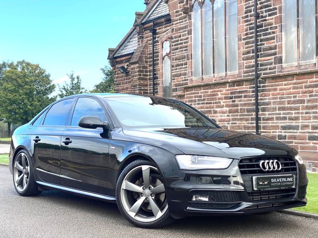 2014 14 Audi A4 2.0 TDI BLACK EDITION START/STOP 4d 148 BHP