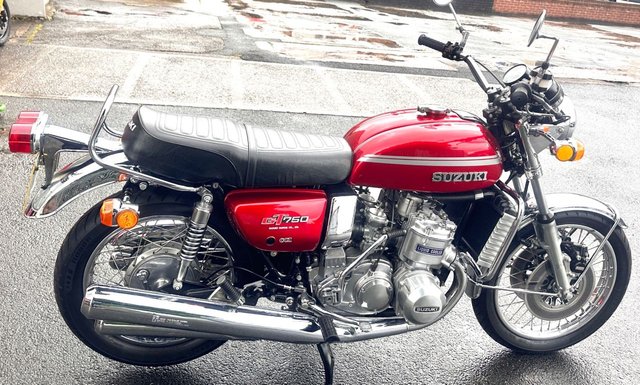 1975 N Suzuki Gt750 M Kettle Roadster Classic
