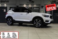 USED 2018 68 VOLVO XC40 2.0 T5 FIRST EDITION AWD 5d AUTO 245 BHP FINISHED IN A STUNNING WHITE WITH CONTRASTING BLACK BODY KIT TRIM, ROOF AND BLACK LEATHER/ALCANTARA HEATED SEATS + LITTLE MORE THAN DELIVERY MILEAGE GEM IN SHOWROOM CONDITION THROUGHOUT + SUPER SPECIFICATION + WINTER PACK + VIRTUAL COCKPIT + PANORAMIC GLASS SUNROOF + 360 DEGREE CAMERAS + APPLE CARPLAY AND ANDROID AUTO + CAR APP STORE + REVERSING CAMERA + HARMON KARDON SPEAKER SYSTEM + WIRELESS CHARGING STATION + LARGE, TOUCH SCREEN SATELLITE NAVIGATION AND MEDIA SCREEN