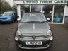 USED 2017 67 FIAT 500C 1.2 CONVERTIBLE LOUNGE 3d 69 BHP NEW SHAPE *CHROME PACK* *Optional extra Chrome Pack* Excellent Fiat Service History, One Owner from new, MOT until September 2021, Great fuel economy!