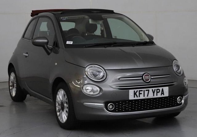2017 17 Fiat 500 0.9 TWINAIR CONVERTIBLE LOUNGE 3d 105 BHP NEW SHAPE