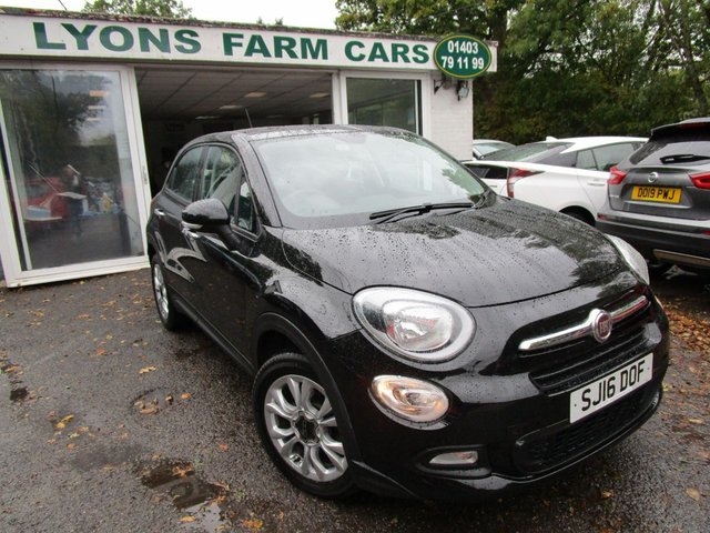 2016 16 Fiat 500x 1.6 POP STAR 5d 110 BHP *SAT NAV + DAB*