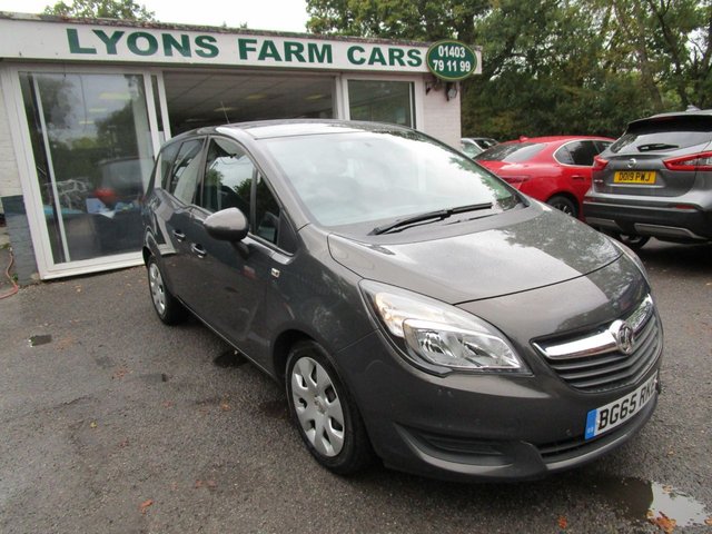 2015 65 Vauxhall Meriva 1.7 EXCLUSIV AC CDTI 5d 108 BHP