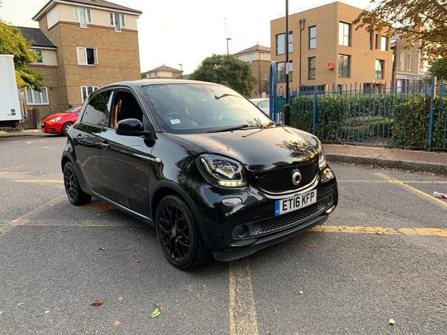 2016 16 Smart Forfour 1.0 EDITION BLACK 5d 71 BHP
