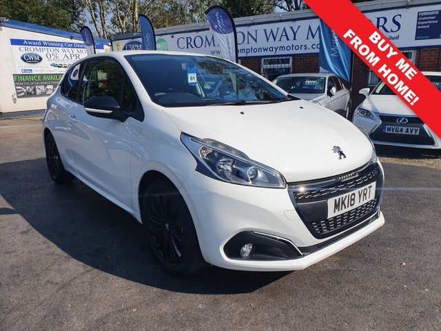 2018 18 PEUGEOT 208 1.2 PURETECH BLACK EDITION 3d 82 BHP