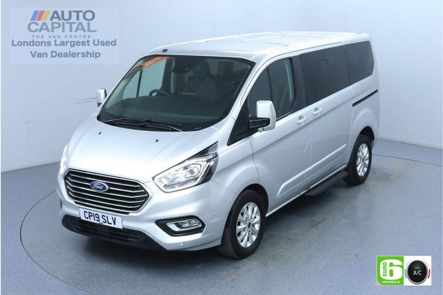 2019 19 FORD TOURNEO CUSTOM 2.0 320 Titanium L1 Auto 130 BHP 8 Seats Minibus Low Emission