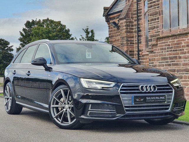 2018 67 Audi A4 2.0 AVANT TDI S LINE 5d 188 BHP