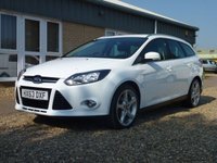 USED 2013 63 FORD FOCUS 1.6 TITANIUM NAVIGATOR 5d 124 BHP www.suffolkcarcentre.co.uk - Located a Reydon