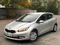 USED 2014 14 KIA CEED 1.4 CRDI 1 5d 89 BHP 