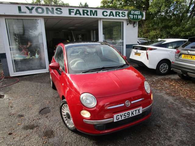 2009 59 Fiat 500 1.2 LOUNGE 3d 69 BHP