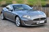 USED 2010 10 JAGUAR XK 5.0 XKR 2d 510 BHP LUNAR GREY WITH IVORY HIDE.