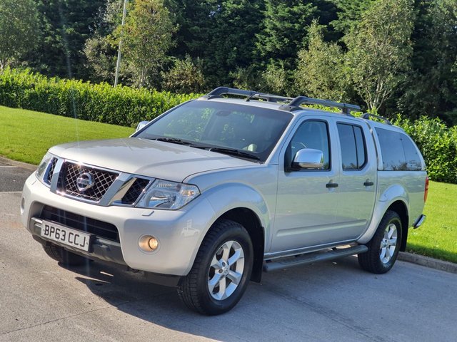 2014 63 Nissan Navara 2.5 DCI TEKNA 4X4 SHR DCB 188 BHP