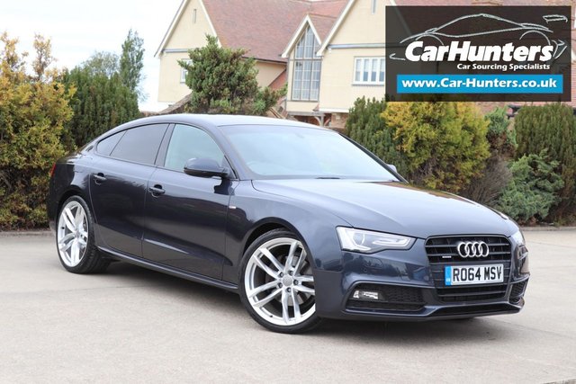 2014 64 AUDI A5 3.0 SPORTBACK TDI QUATTRO BLACK ED S/S 5d 242 BHP