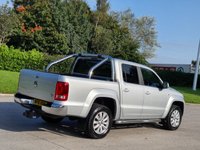 USED 2016 16 VOLKSWAGEN AMAROK 2.0 DC TDI HIGHLINE 4MOTION 180 BHP ** NO VAT ** FULL LEATHER +SAT NAV