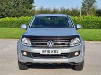 USED 2016 16 VOLKSWAGEN AMAROK 2.0 DC TDI HIGHLINE 4MOTION 180 BHP ** NO VAT ** FULL LEATHER +SAT NAV