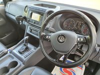 USED 2016 16 VOLKSWAGEN AMAROK 2.0 DC TDI HIGHLINE 4MOTION 180 BHP ** NO VAT ** FULL LEATHER +SAT NAV