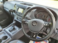 USED 2016 16 VOLKSWAGEN AMAROK 2.0 DC TDI HIGHLINE 4MOTION 180 BHP ** NO VAT ** FULL LEATHER +SAT NAV