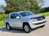 USED 2016 16 VOLKSWAGEN AMAROK 2.0 DC TDI HIGHLINE 4MOTION 180 BHP ** NO VAT ** FULL LEATHER +SAT NAV