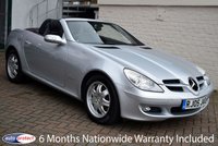 USED 2005 05 MERCEDES-BENZ SLK SLK200 KOMPRESSOR ROADSTER AUTO 163 BHP 6 Months Nationwide Warranty
