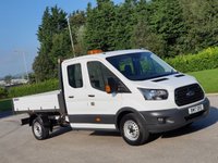 USED 2017 17 FORD TRANSIT 2.0 350 L3 DCB C/C DRW 129 BHP 7 SEATS+CLEAN EXAMPLE ** NO VAT **