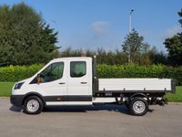 USED 2017 17 FORD TRANSIT 2.0 350 L3 DCB C/C DRW 129 BHP 7 SEATS+CLEAN EXAMPLE ** NO VAT **