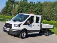 USED 2017 17 FORD TRANSIT 2.0 350 L3 DCB C/C DRW 129 BHP 7 SEATS+CLEAN EXAMPLE ** NO VAT **