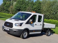 USED 2017 17 FORD TRANSIT 2.0 350 L3 DCB C/C DRW 129 BHP 7 SEATS+CLEAN EXAMPLE ** NO VAT **