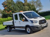 USED 2017 17 FORD TRANSIT 2.0 350 L3 DCB C/C DRW 129 BHP 7 SEATS+CLEAN EXAMPLE ** NO VAT **