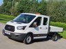 USED 2017 17 FORD TRANSIT 2.0 350 L3 DCB C/C DRW 129 BHP 7 SEATS+CLEAN EXAMPLE ** NO VAT **