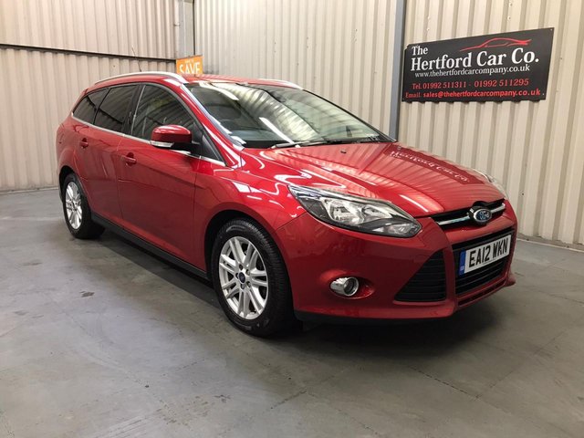 2012 12 Ford Focus 1.6 TITANIUM 5d 124 BHP