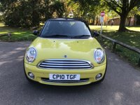 USED 2010 10 MINI CONVERTIBLE 1.6 ONE 2d 98 BHP Low Insurance Group, Low Mileage !