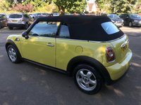 USED 2010 10 MINI CONVERTIBLE 1.6 ONE 2d 98 BHP Low Insurance Group, Low Mileage !