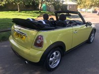 USED 2010 10 MINI CONVERTIBLE 1.6 ONE 2d 98 BHP Low Insurance Group, Low Mileage !