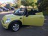 USED 2010 10 MINI CONVERTIBLE 1.6 ONE 2d 98 BHP Low Insurance Group, Low Mileage !