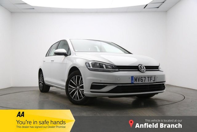 2017 67 VOLKSWAGEN GOLF 1.0 SE TSI BLUEMOTION TECHNOLOGY 5d 109 BHP