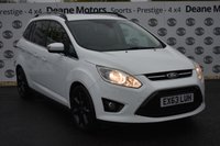 USED 2013 63 FORD GRAND C-MAX 1.6 TITANIUM 5d 148 BHP BLACK PACK APPEARANCE PACK 7 SEATER FFSH