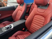 USED 2017 67 MERCEDES-BENZ C CLASS 2.1 C 250 D AMG LINE PREMIUM PLUS 2d 201 BHP Amazing Looking Mercedes c250 with Cranberry red leather and roof