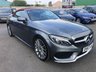 USED 2017 67 MERCEDES-BENZ C CLASS 2.1 C 250 D AMG LINE PREMIUM PLUS 2d 201 BHP Amazing Looking Mercedes c250 with Cranberry red leather and roof