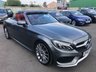 USED 2017 67 MERCEDES-BENZ C CLASS 2.1 C 250 D AMG LINE PREMIUM PLUS 2d 201 BHP Amazing Looking Mercedes c250 with Cranberry red leather and roof