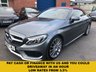 USED 2017 67 MERCEDES-BENZ C CLASS 2.1 C 250 D AMG LINE PREMIUM PLUS 2d 201 BHP Amazing Looking Mercedes c250 with Cranberry red leather and roof