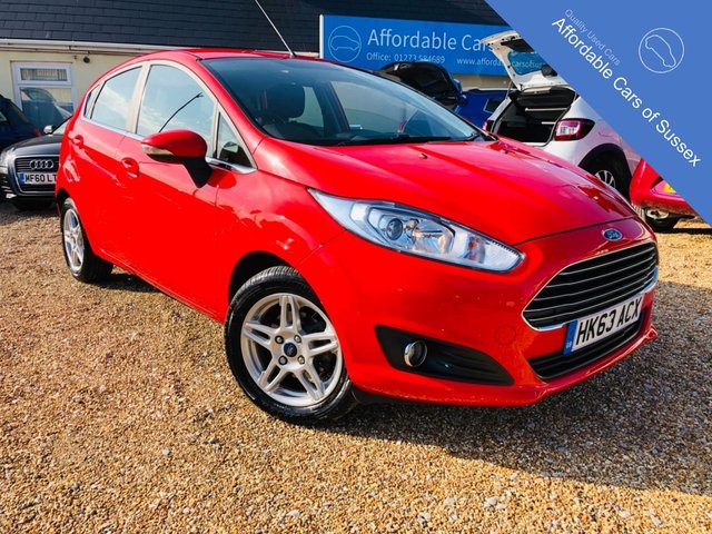 2013 63 Ford Fiesta 1.2 ZETEC 5d 81 BHP