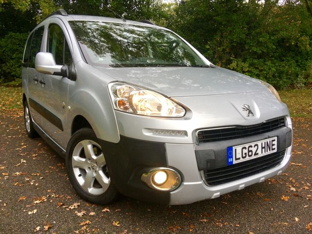 2012 62 Peugeot Partner 1.6 HDI TEPEE OUTDOOR 5d 112 BHP//STANDARD CAR NOT ADAPTED/ONLY 45,000 MILES/ GREAT SERVICE HISTORY