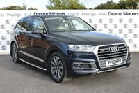 USED 2016 16 AUDI Q7 3.0 TDI QUATTRO SE 5d 269 BHP MASSIVE SPECIFICATION  VIRTUAL COCKPIT/UPGRADE ALLOYS/7STS