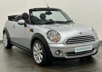 USED 2010 10 MINI CONVERTIBLE 1.6 COOPER 2d 122 BHP Pure Silver , Leather Punch , 17" Alloy Wheels ,