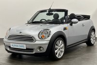 USED 2010 10 MINI CONVERTIBLE 1.6 COOPER 2d 122 BHP Pure Silver , Leather Punch , 17" Alloy Wheels ,