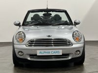 USED 2010 10 MINI CONVERTIBLE 1.6 COOPER 2d 122 BHP Pure Silver , Leather Punch , 17" Alloy Wheels ,