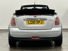 USED 2010 10 MINI CONVERTIBLE 1.6 COOPER 2d 122 BHP Pure Silver , Leather Punch , 17" Alloy Wheels ,