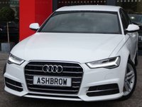 USED 2016 66 AUDI A6 SALOON 2.0 TDI ULTRA S LINE 4d 190 S/S SAT NAV, FULL BLACK LEATHER, HEATED FRONT SEATS, ELECTRIC FOLDING HEATED DOOR MIRRORS, ELECTRIC MEMORY DRIVERS SEAT, DAB RADIO, BLUETOOTH PHONE & MUSIC STREAMING, AUDI MUSIC INTERFACE FOR IPOD / USB DEVICES (AMI), FRONT & REAR PARKING SENSORS WITH DISPLAY, LED LIGHTS, 18 INCH TWIN 5 SPOKE ALLOYS, CRUISE CONTROL, SPORT SEATS WITH ELECTRIC LUMBAR SUPPORT, LIGHT & RAIN SENSORS WITH AUTO DIMMING REAR VIEW MIRROR, AUTO HOLD, 4 ZONE ELECTRONIC A/C, 1 OWNER, GOOD SERVICE HISTORY, &pound;30 ROAD TAX, VAT Q