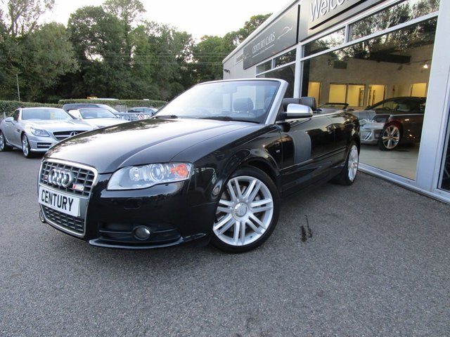 2007 07 Audi S4 Cabriolet 4.2 S4 QUATTRO 2d 339 BHP